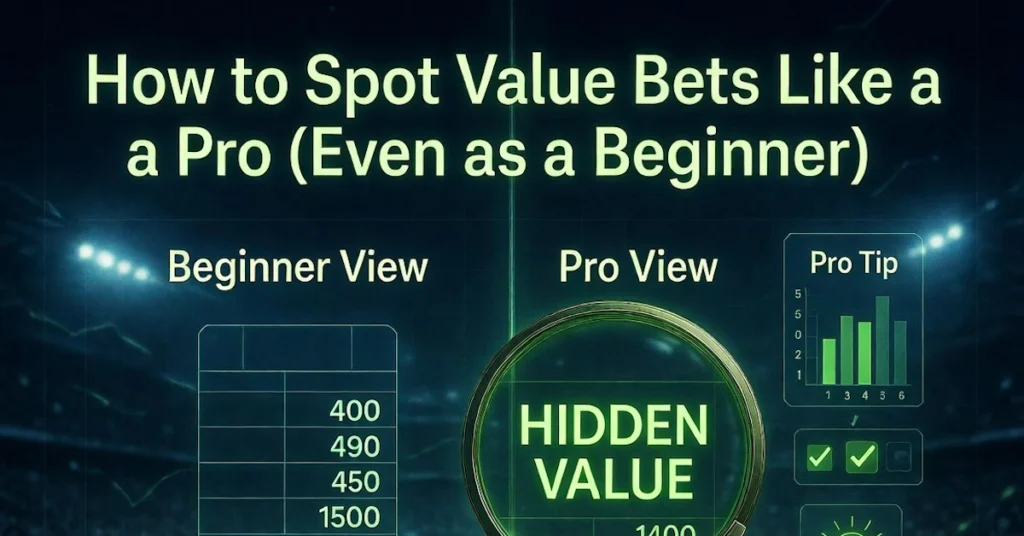 How to Spot Value Bets Like a Pro